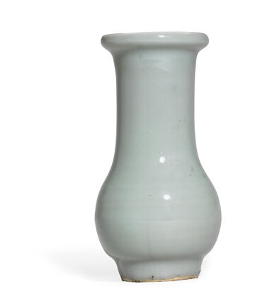 A Longquan Celadon Pear-Shaped Vase