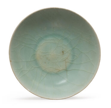 A Longquan Celadon Shallow Bowl