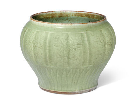 A Large Longquan Celadon Jar