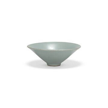 A Longquan Celadon Conical Bowl