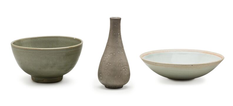 A Longquan Celadon Bowl And A Qingbai Bowl