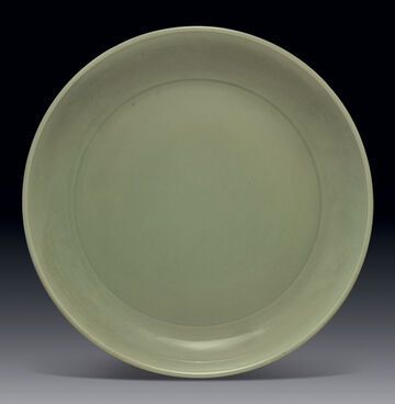 A Rare Massive Longquan Celadon Charger