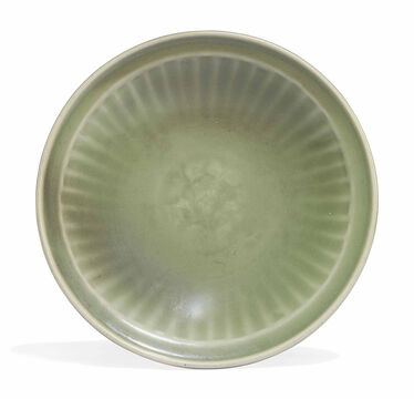 A Chinese Longquan Celadon Dish