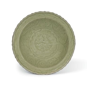 A Longquan Celadon-Glazed Dish