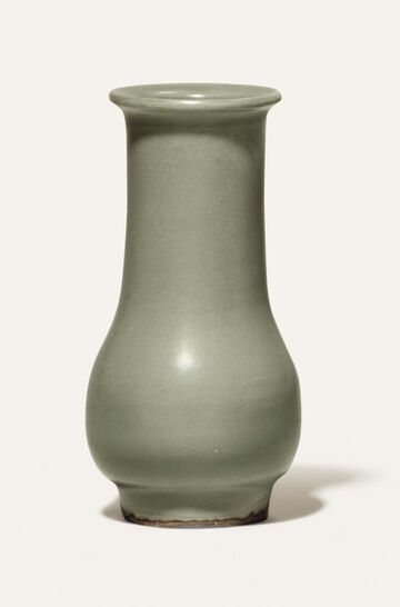 A Small Longquan Celadon Vase