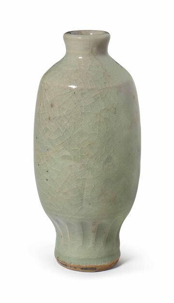 A Chinese Small Longquan Celadon Vase