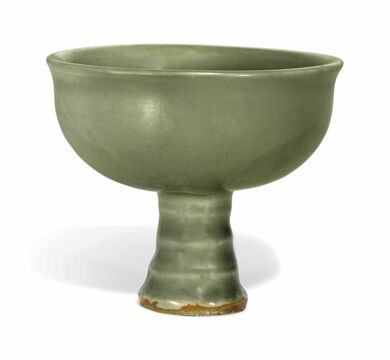 A Longquan Celadon Stem Cup