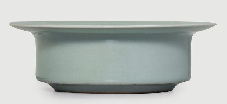 A Rare Longquan Celadon Brush Washer