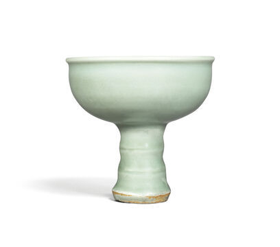 A Longquan Celadon Stem Bowl