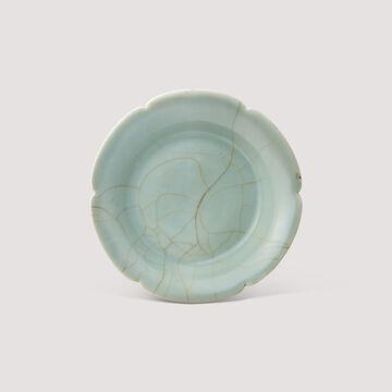 A Longquan Celadon Mallow-Form Dish
