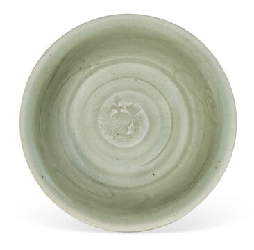 A Small Chinese Longquan Celadon Bowl
