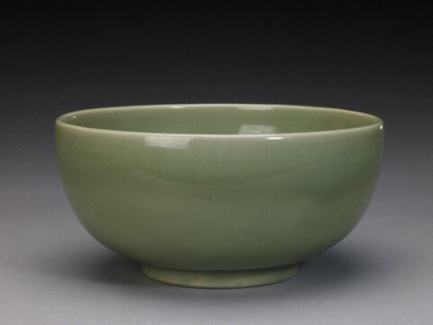 青釉墩式碗