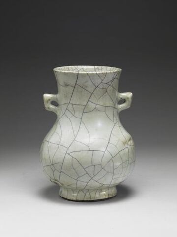 Vase with handles