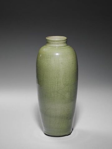 Vase with a elongated body