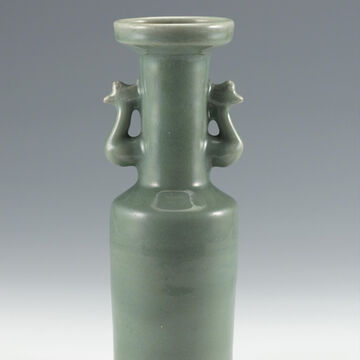青釉凤耳瓶
